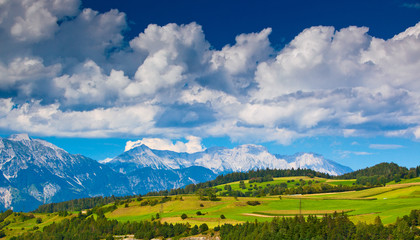 Alps mountains