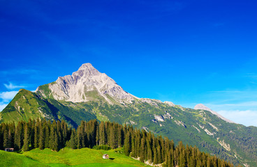 Alps mountains