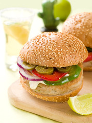 Mexican hamburger