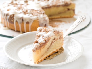 Yogurt coffee cake