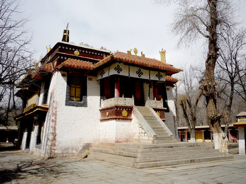 Norbulingka(summer palace of dalai lamas),Lhasa, Tibet, China