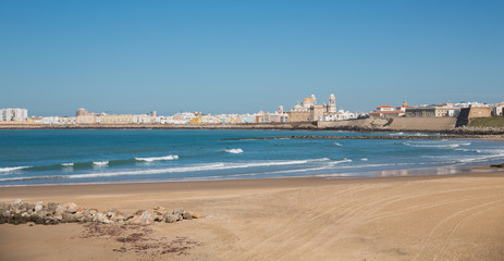 Cadiz and ocean © F.C.G.