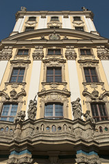 Fototapeta na wymiar Wieża Matematyczna Uniwersytetu Wrocławskiego