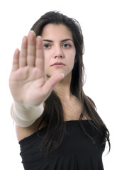 halt girl