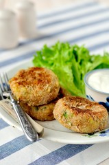 Potato and Tuna Cakes