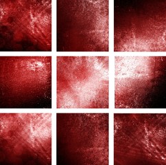 Red grungy backgrounds