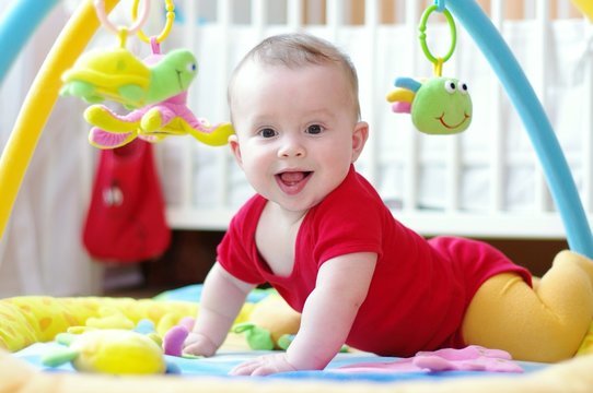 Baby On Playmat