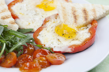 Fried eggs