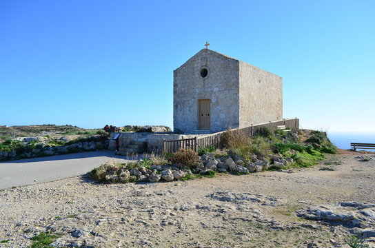 A chapel on the cliffs