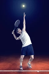 Foto auf Acrylglas Tennis Serve © lassedesignen