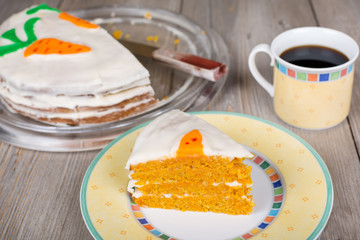 homemade carrot cake