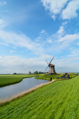 Windmills in holland