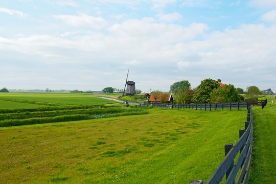 Windmills in holland