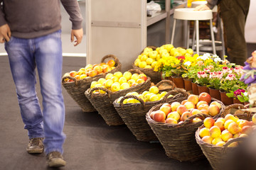 at the flower market