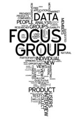Word Cloud "Focus Group"
