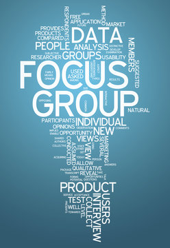 Word Cloud "Focus Group"