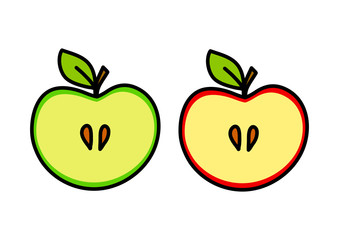 Apple drawing