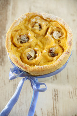 Apfel-Rosinen-Kuchen