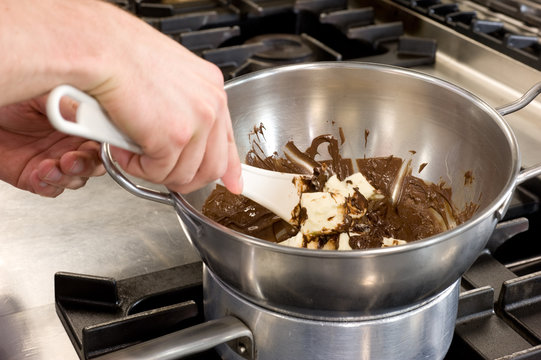 cioccolato a bagno maria