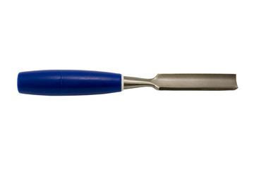 chisel graver carve tool blue plastic handle white