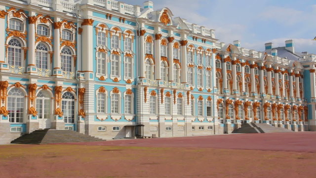 Catherine Palace in Pushkin, St. Petersburg Russia