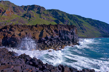 canary islands, la palma   : El Remo beach