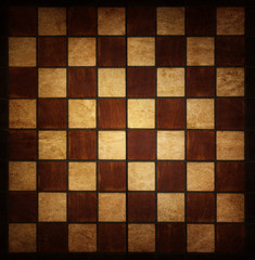 vintage chessboard