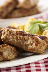 Organic Cooked Maple Breakfast Sausage