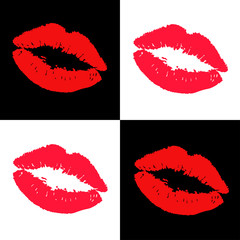 Lippenstift kus
