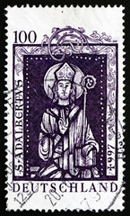 Postage stamp Germany 1997 St. Adalbert, Roman Catholic Saint