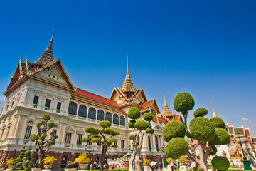 Thai Palace in Bangkok of Thailand