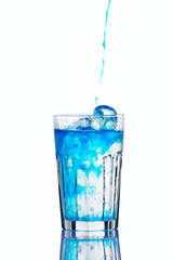 Cocktail isolated on white