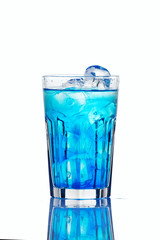 Cocktail isolated on white