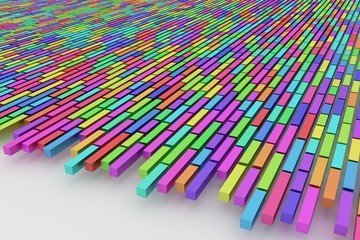 Naklejka premium Abstract straight lines background