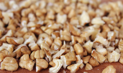 shelled walnuts
