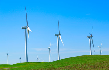 Windmill power generator.