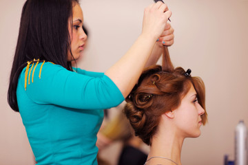 Fototapeta premium Beautiful Woman Luxury Makeup