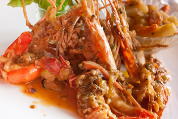 gambas à la sauce créole