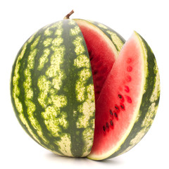 Sliced ripe watermelon