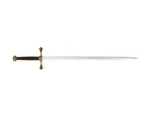 épée sur fond blanc
