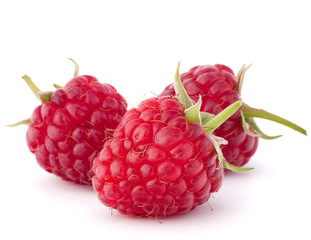 Ripe raspberries