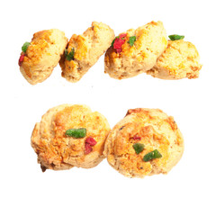 cookies isolated on the white