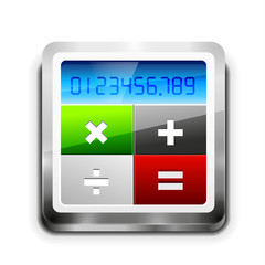 Vector calculator icon