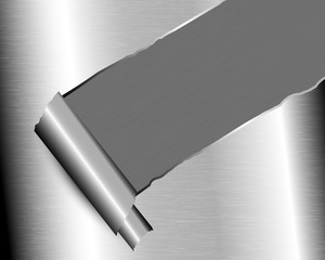 Background with torn metal 6