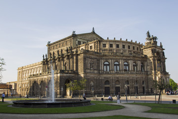 Fototapeta premium semperoper in dresden