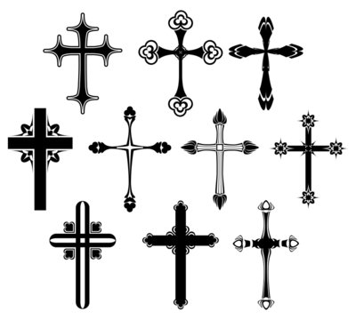 Cross symbol set