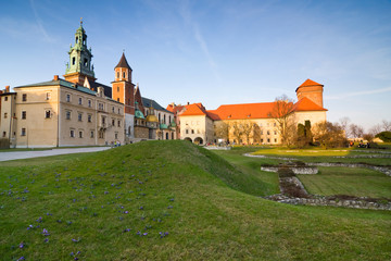  Saint Stanislas Cathedral at Wawel castle, Krakow, Poland