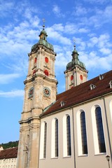 Fototapeta na wymiar Opactwo Sankt Gallen w Szwajcarii