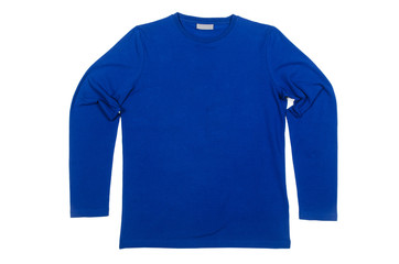 Naklejka premium Male sweater isolated on the white
