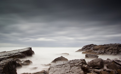 Obraz premium long exposure seascape 